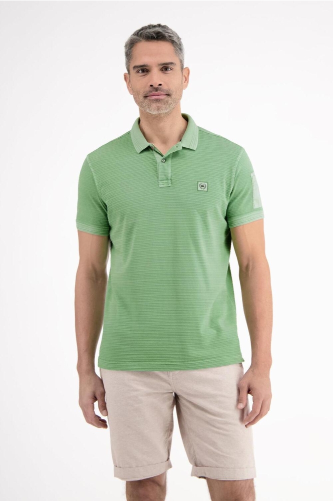 POLOSHIRT MET TONALE STREPEN 2533238 612